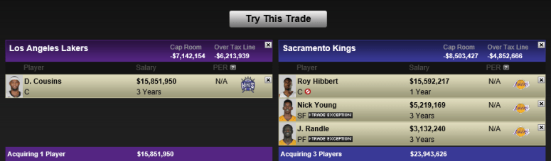 LakersKingsCousinsHibbertTradeFull